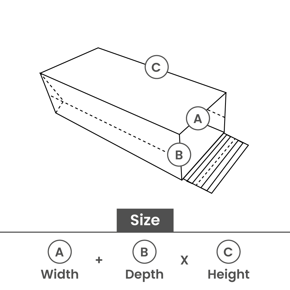 Plastic shipping bags for shoes