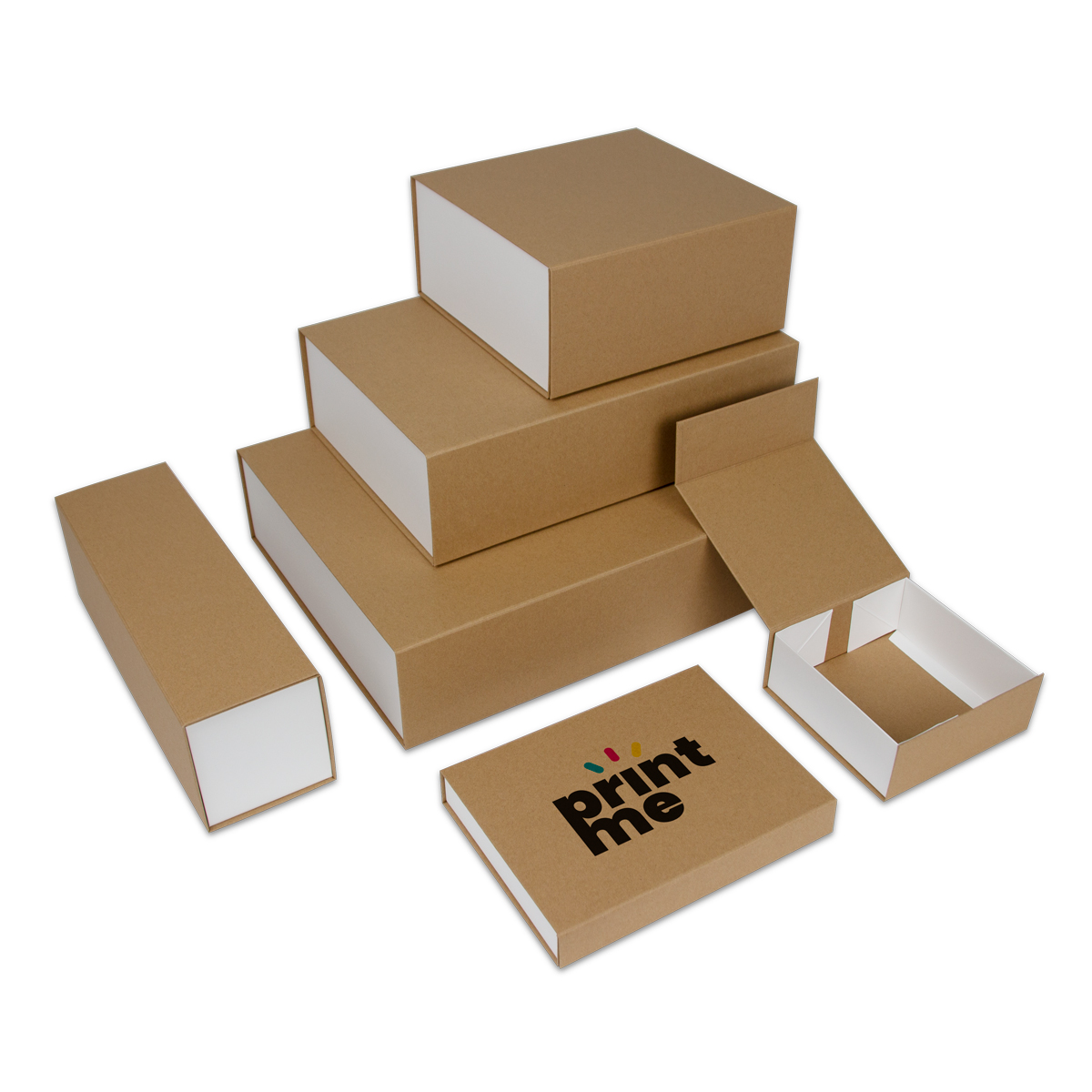 Luxury magnetic kraft boxes