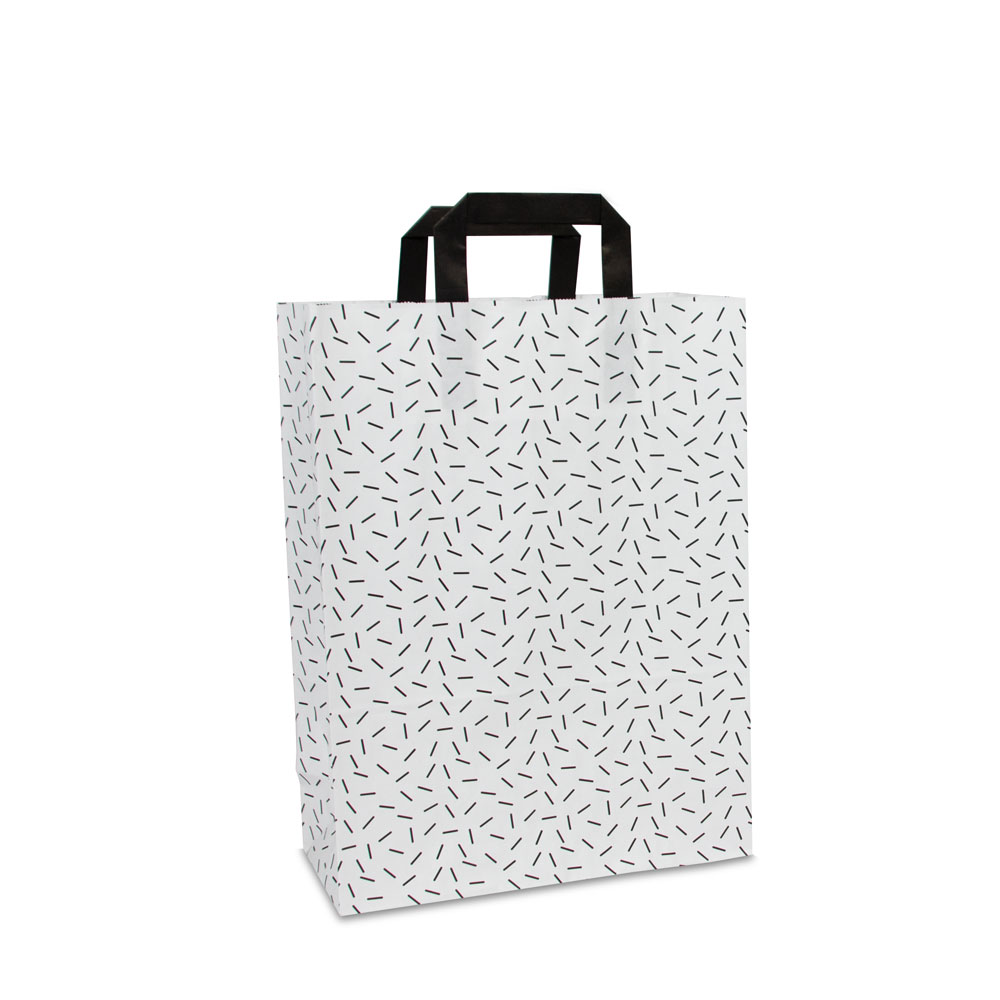 Kraft bags - Sprinkle design