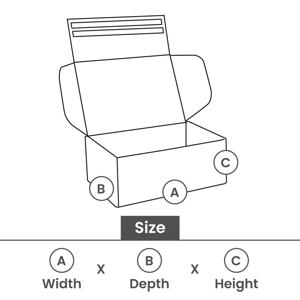 Shipping boxes with return strip - Surprise