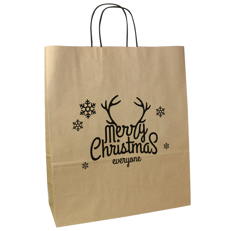 Paper Christmas bags - Merry Christmas