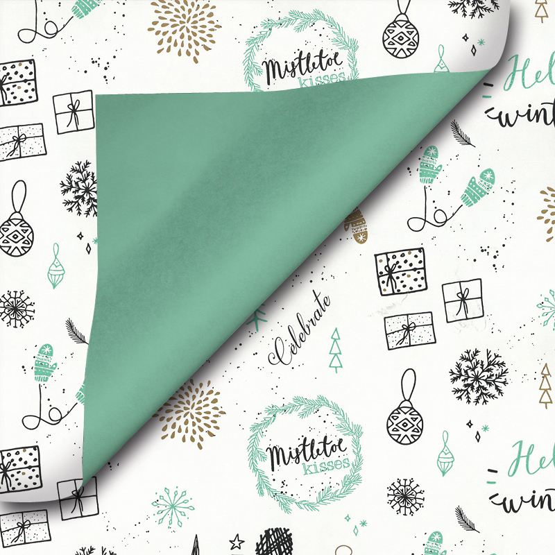 Christmas wrapping paper - D90208