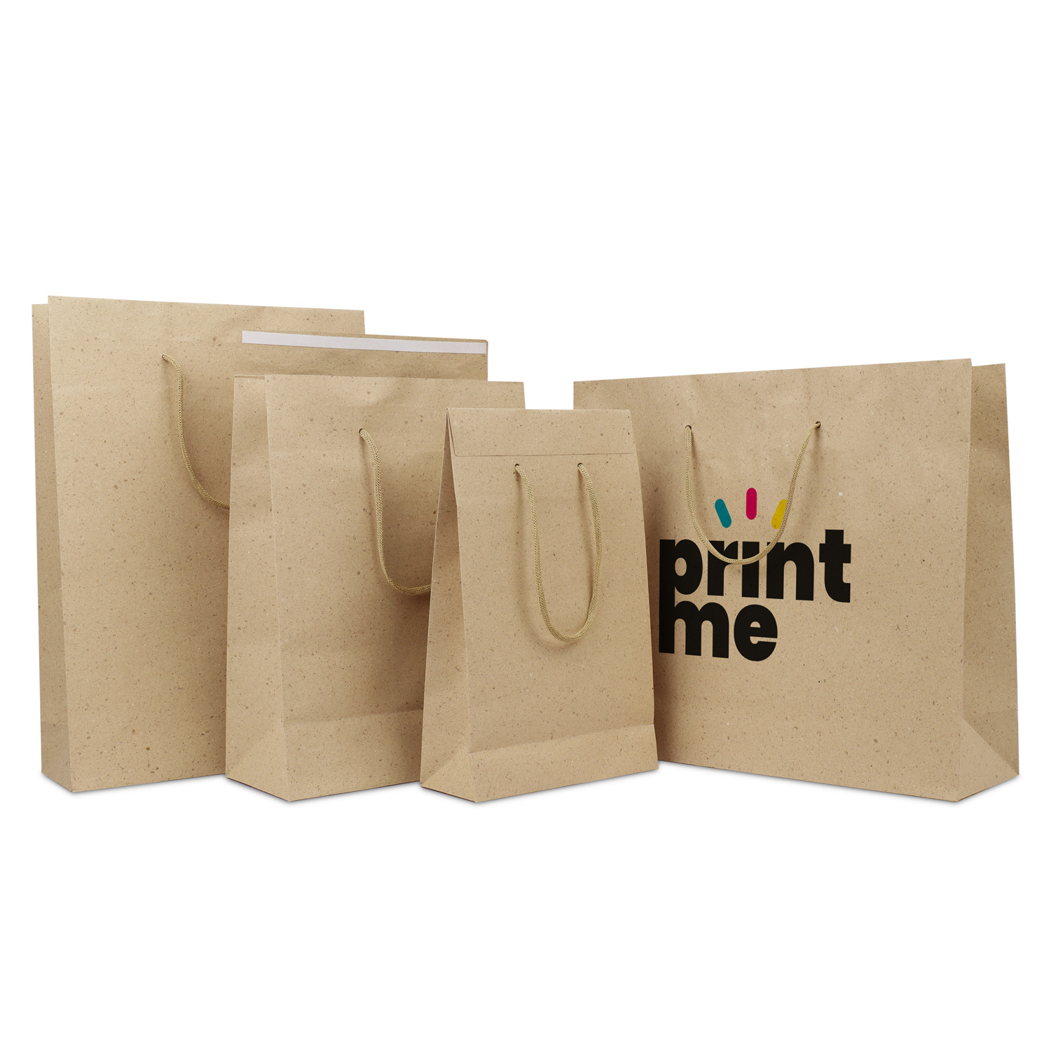 Sacs en papier de luxe avec rabat