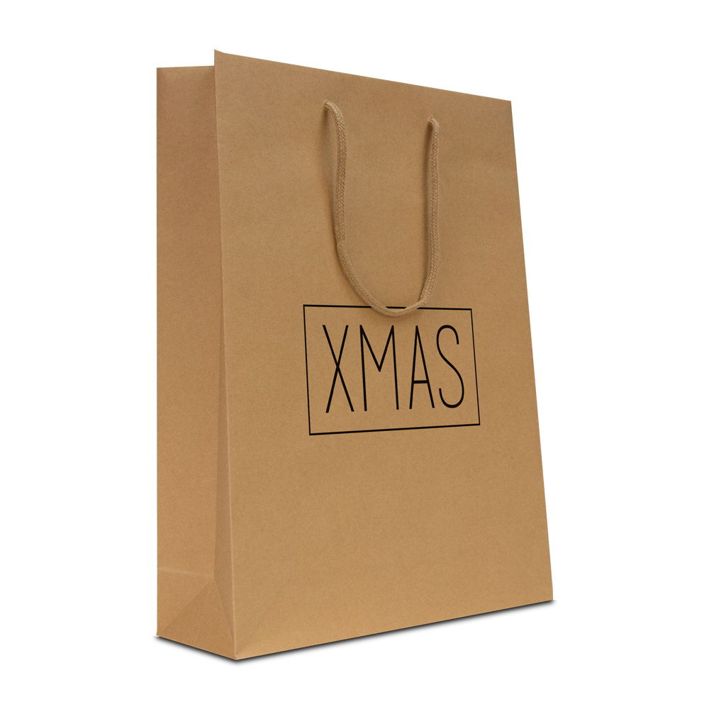 Luxury paper Christmas bags - XMAS