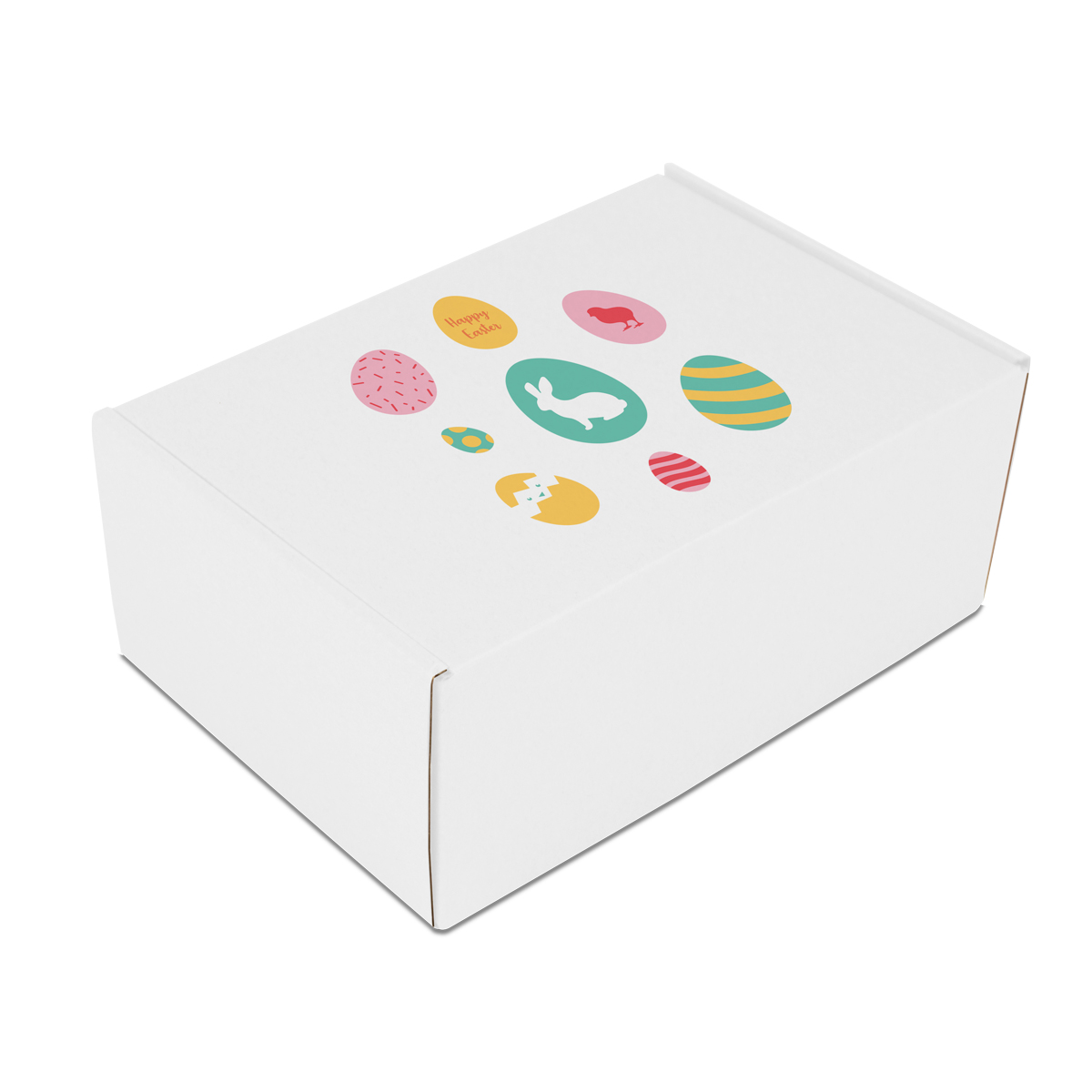 Pasen geschenkdozen - Pastel eggs