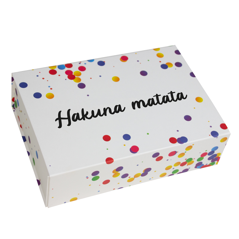 Boîtes aimantées de confettis - Hakuna matata