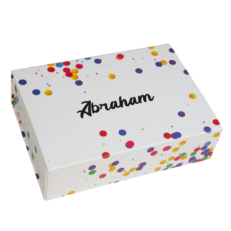 Confetti magnetic boxes - Abraham