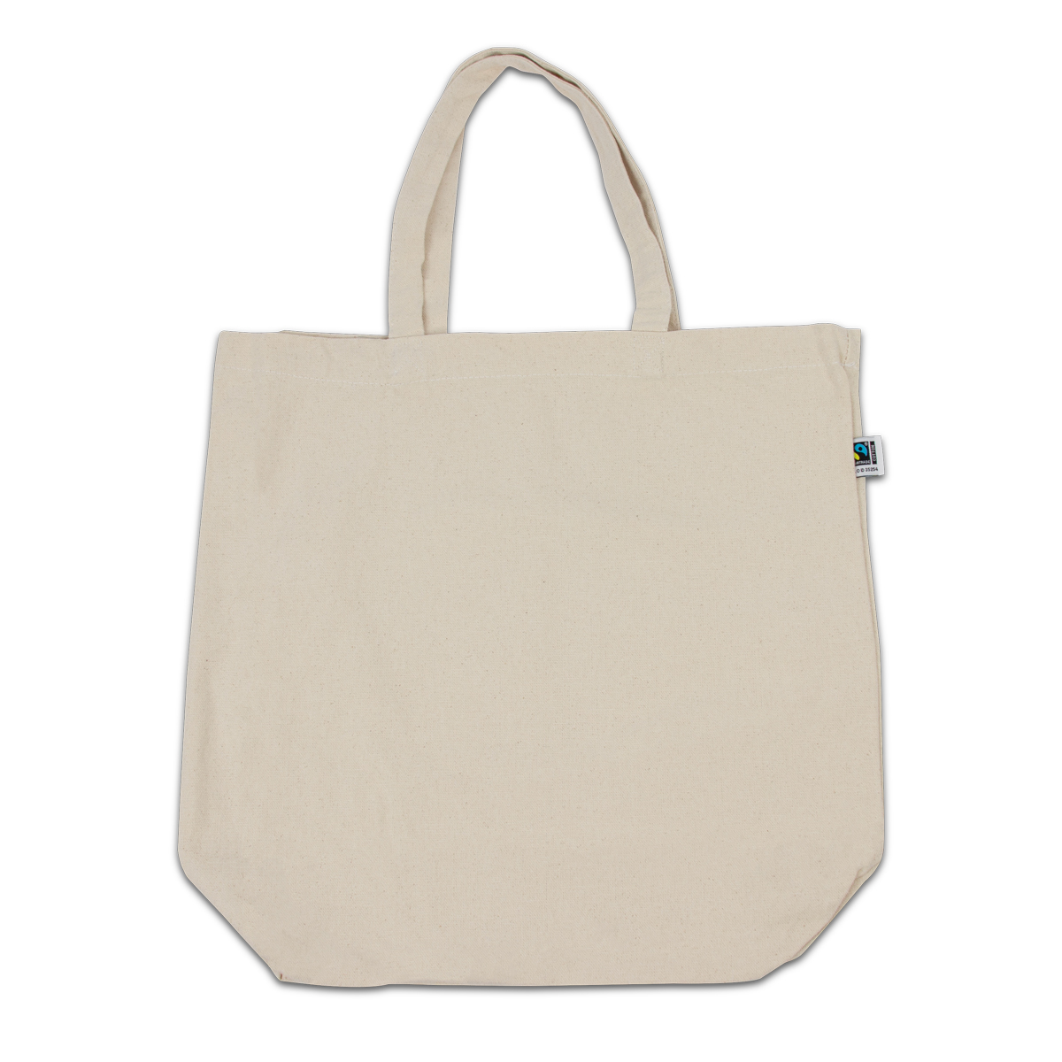 Fairtrade® Canvas Taschen mit Bodenfalte