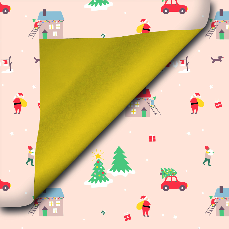 Christmas wrapping paper - D90213