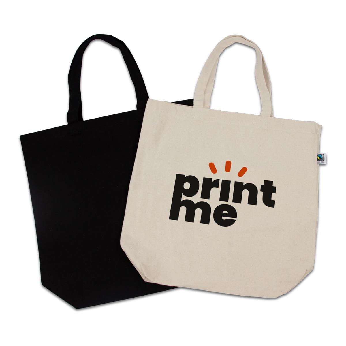 Tote bags en canvas Fairtrade®