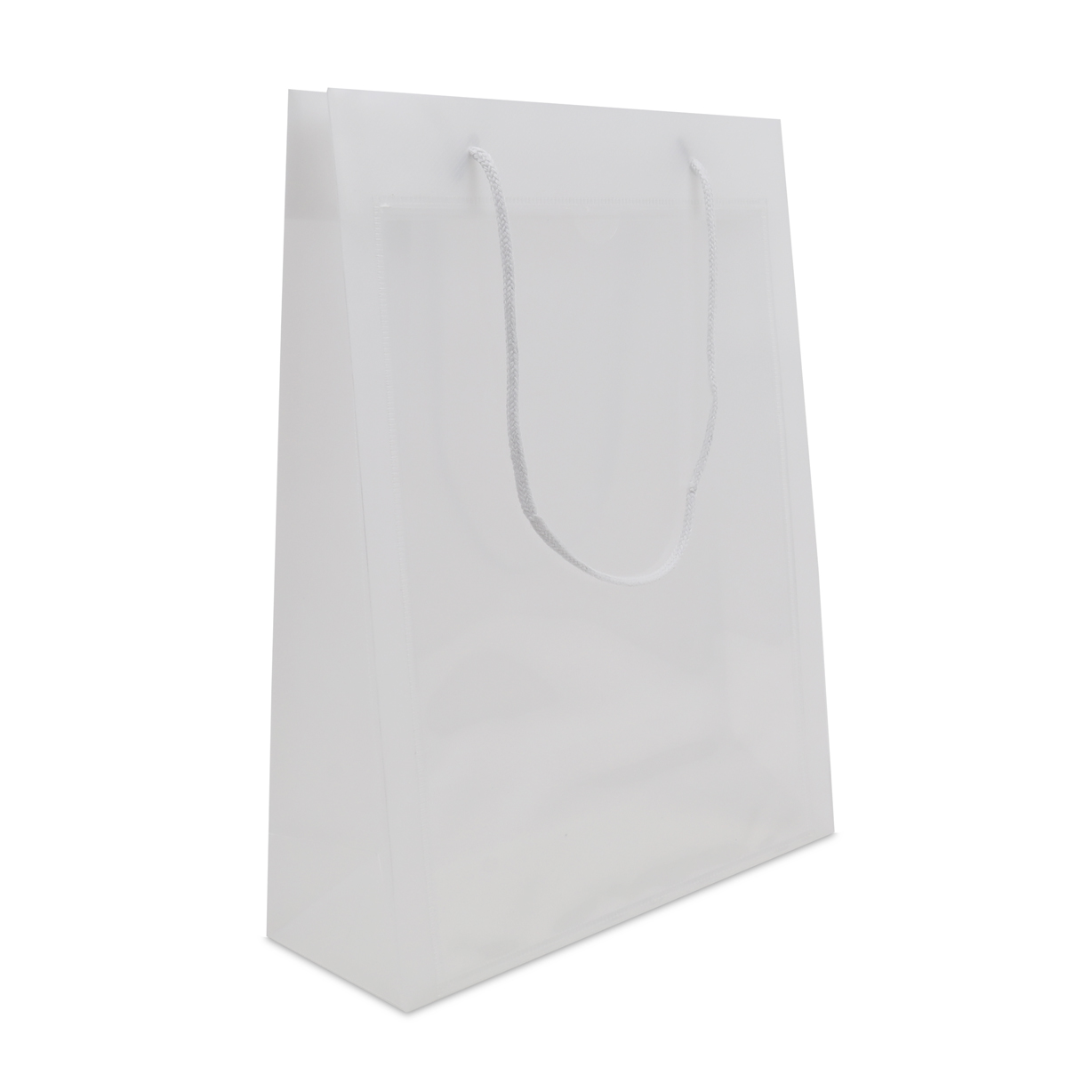 Luxury plastic window bags with A4/A5 insert window