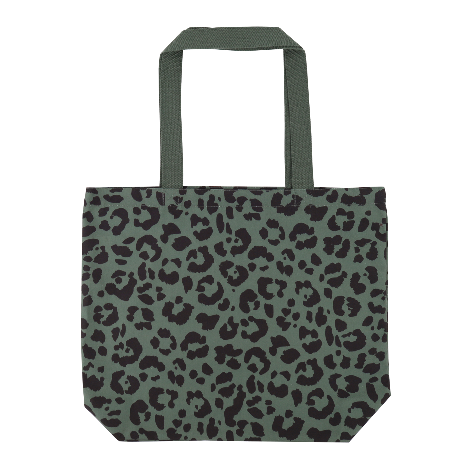Sacs cabas en coton motif jaguar