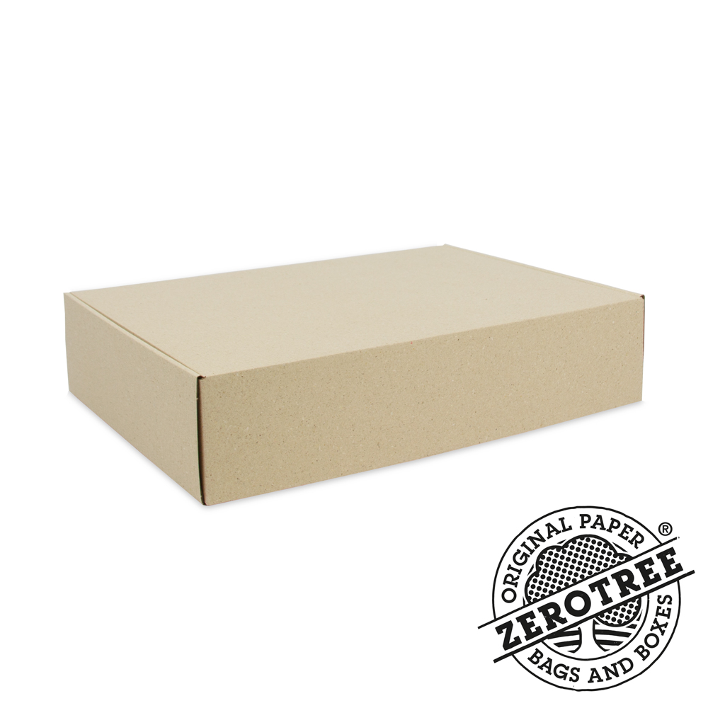 ZEROTREE® shipping boxes - Recycled grass paper