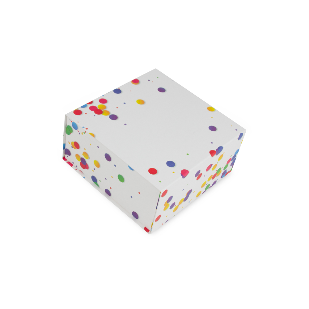 Confetti magneetdozen - Kraft