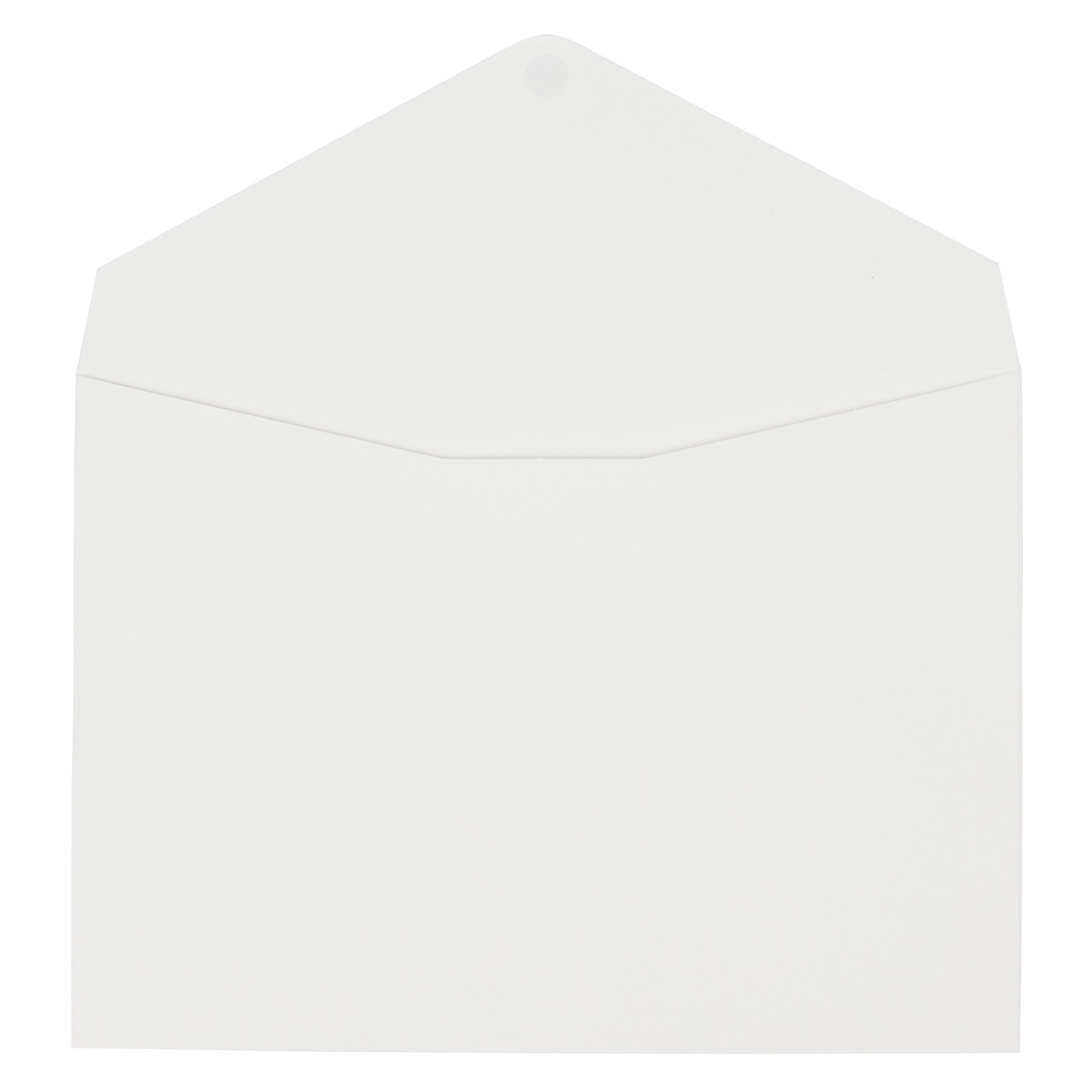 Paper gift envelopes with flap closure