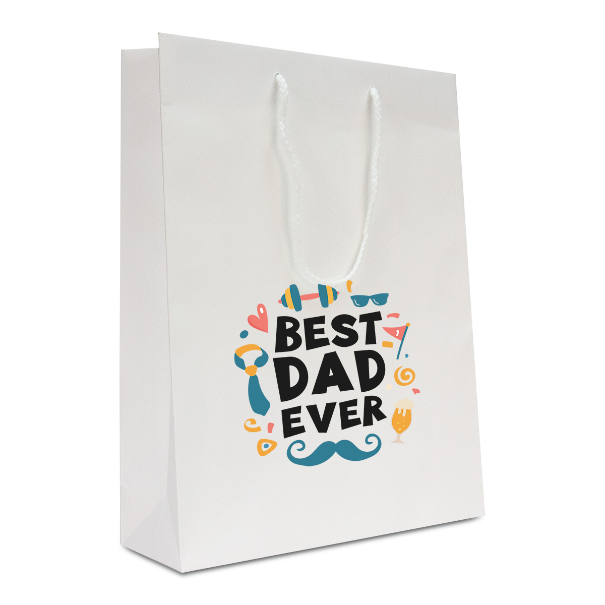 Sacs en papier de luxe pour la fête des pères - Best Dad Ever