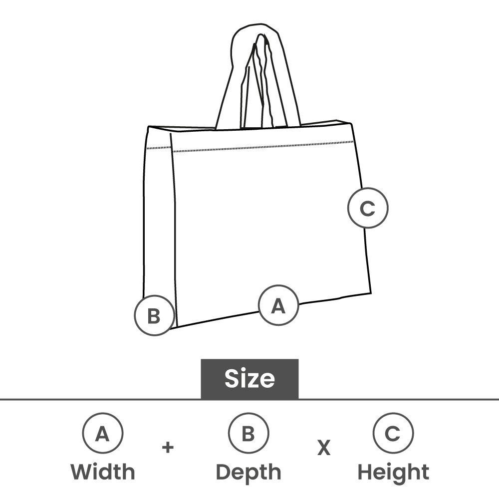 Canvas shopper XL 