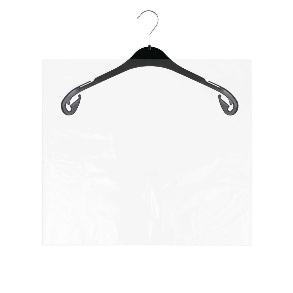 Plastic dry cleaning covers