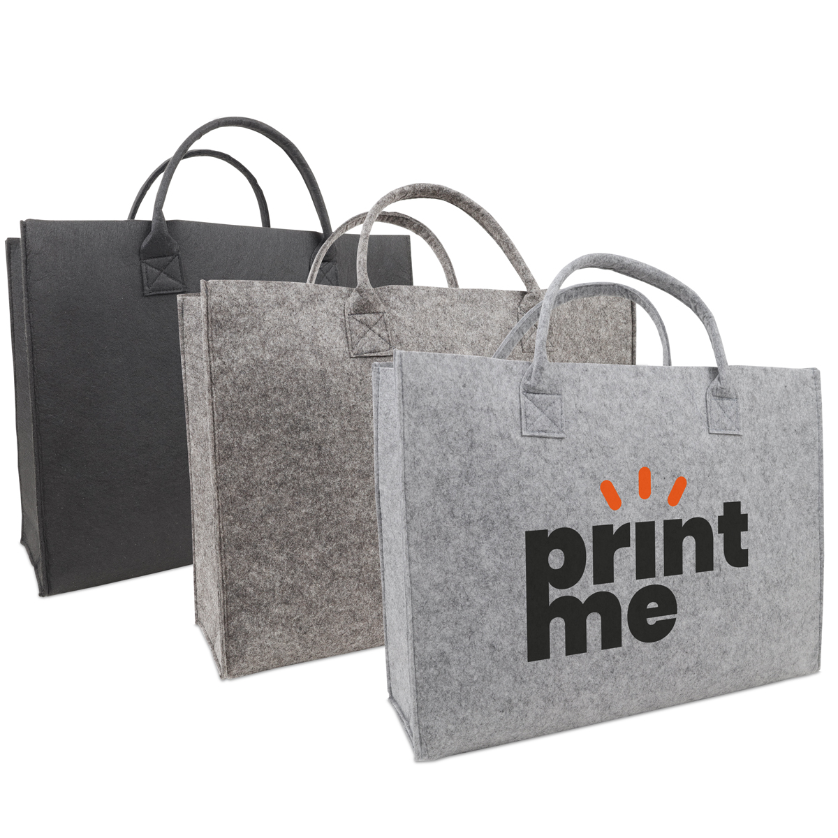 Luxe stevige vilten shoppers