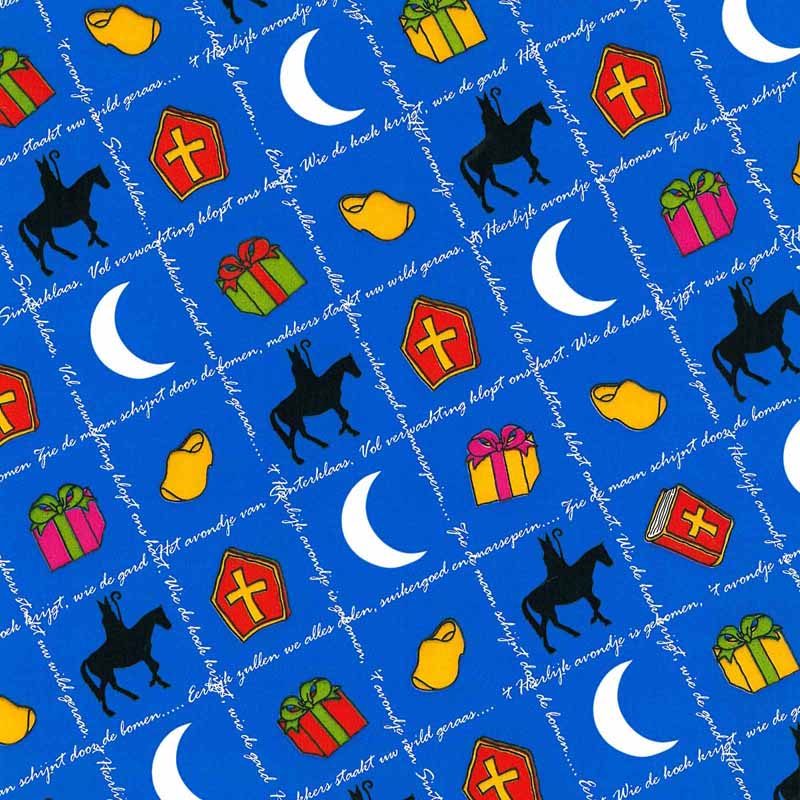 Sinterklaas wrapping paper - D90022