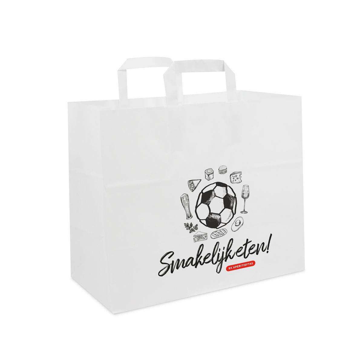 EM Snackbeutel - Smakelijk eten