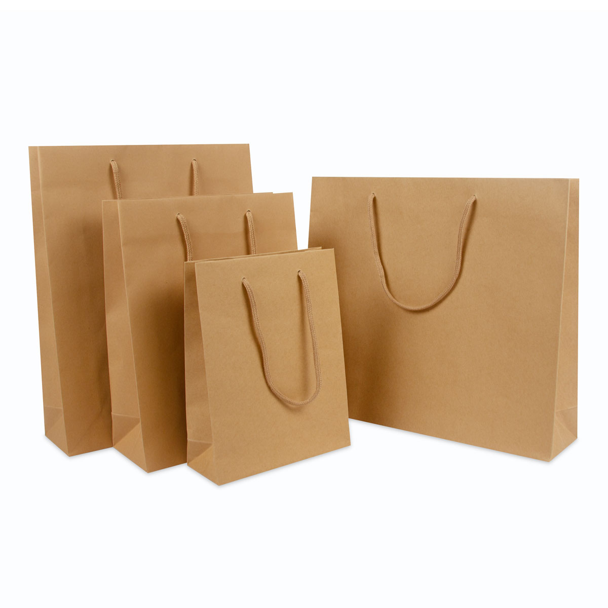 Luxe papieren tassen - Kraft