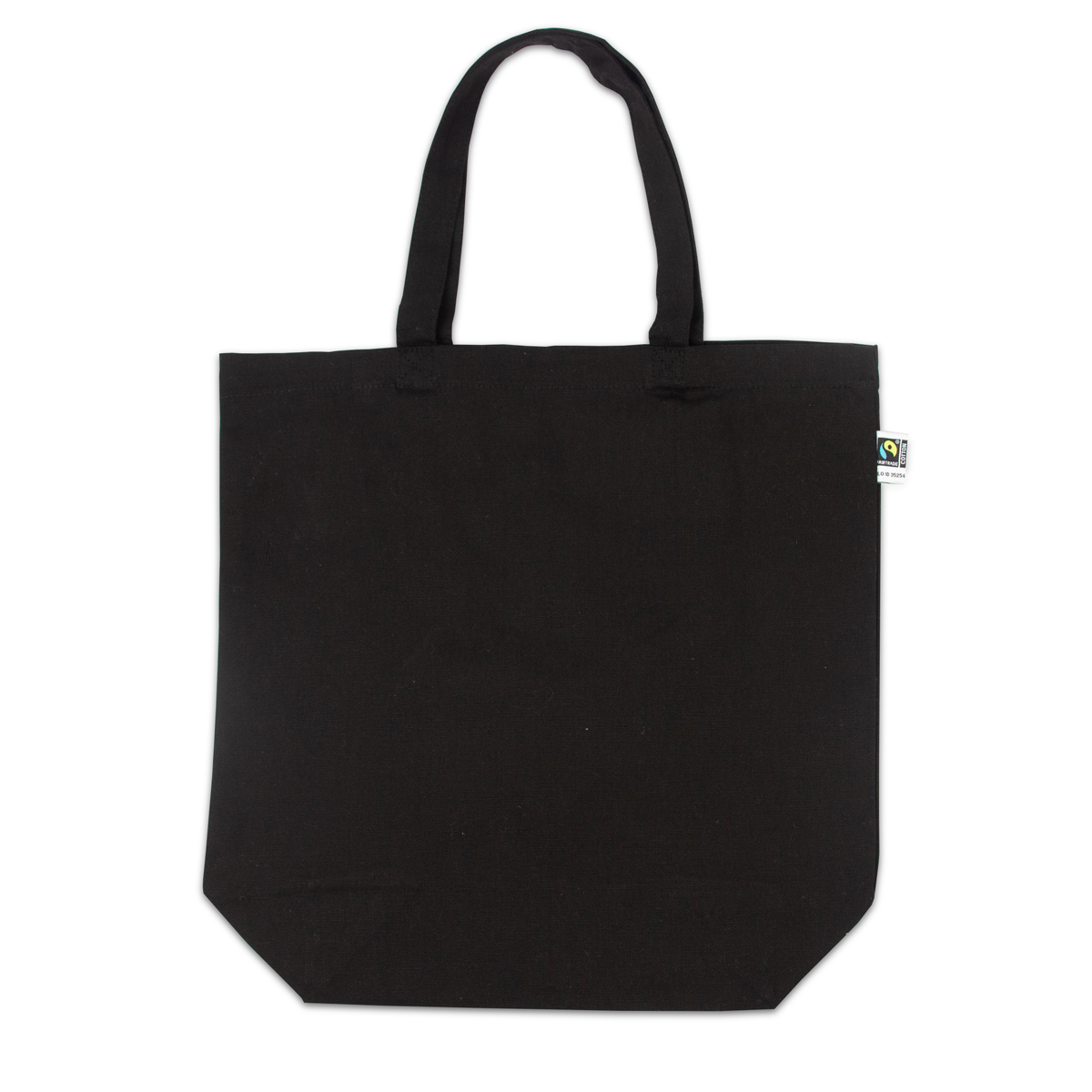 Fairtrade® Canvas Taschen mit Bodenfalte