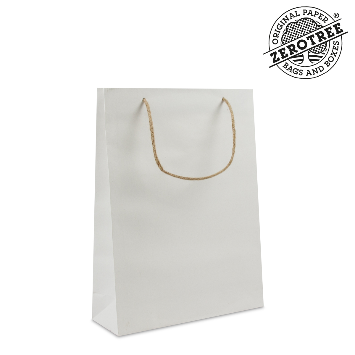 Sacs ZEROTREE® luxe - Coton blanc recyclé