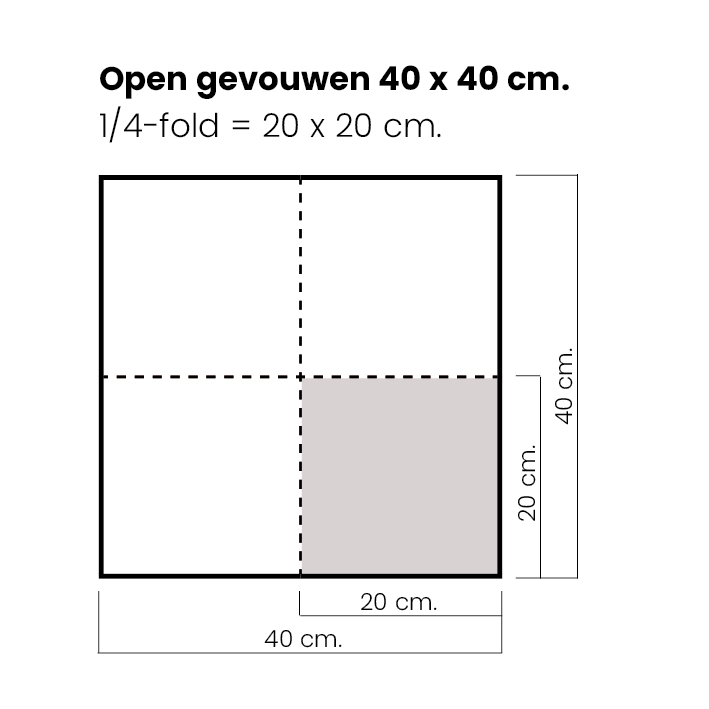 Luxe airlaid servetten - 40 x 40 cm. Luxe airlaid servetten - 40 x 40 cm.
