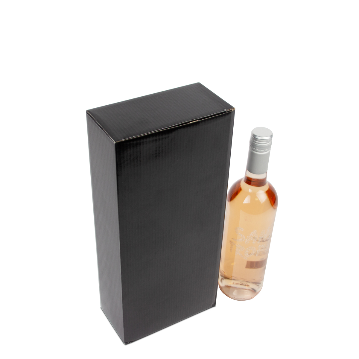 Cardboard wine bottle boxes