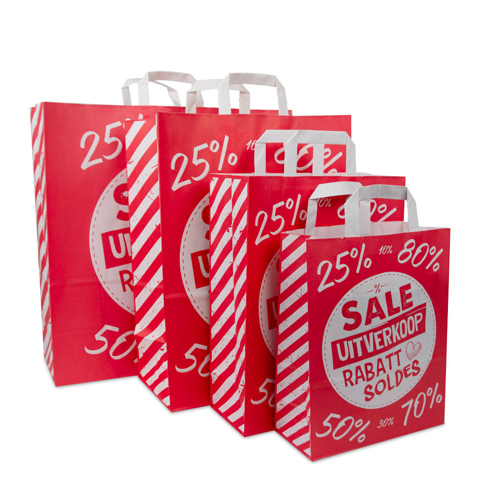 Sacs en papier kraft FSC® – Soldes