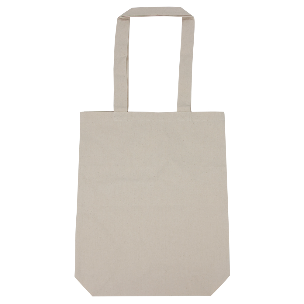 Canvas Strandtaschen mit bodenfalte