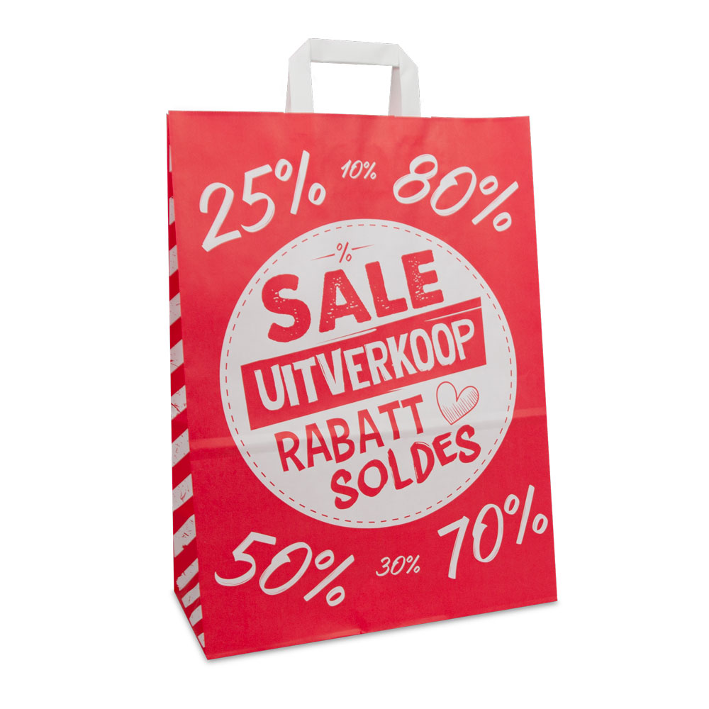 Papiertaschen FSC® - Sale