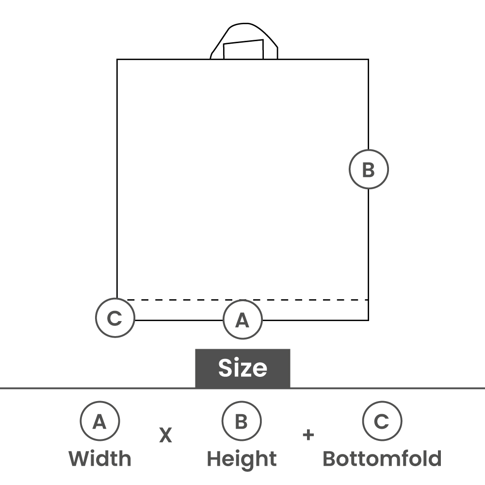 Plastik Taschen mit Schlaufen