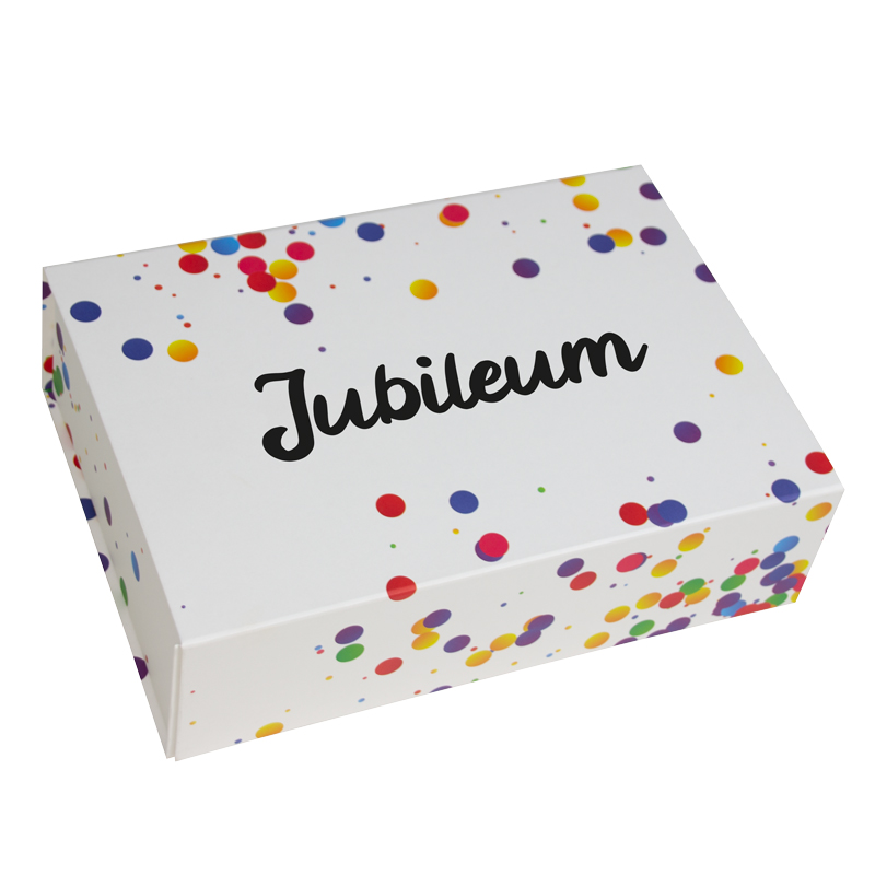 Confetti magneetdozen - Jubileum