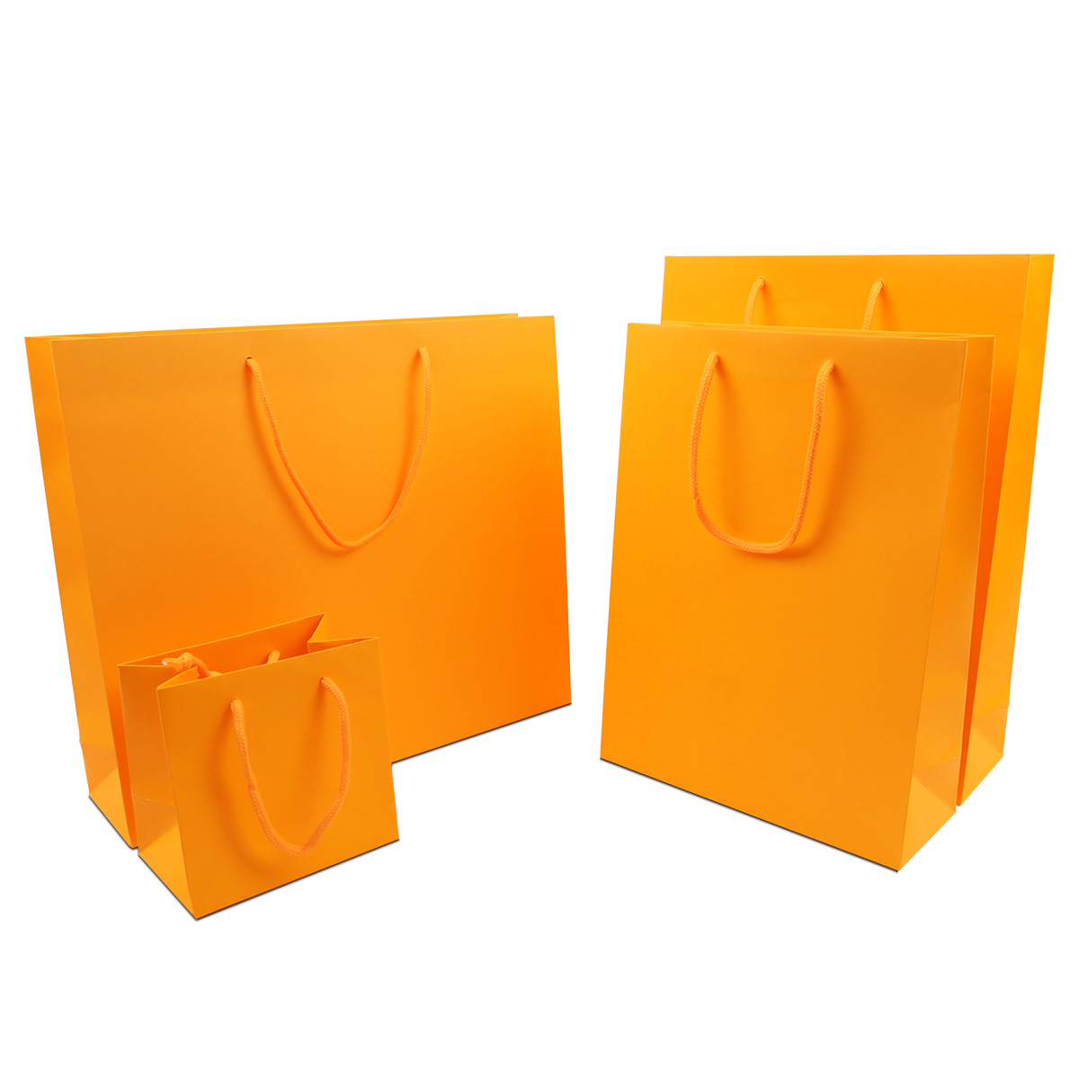 Luxury paper bags - Fluor matt