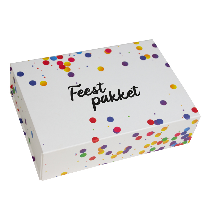 Boîtes aimantées de confettis - Feest pakket