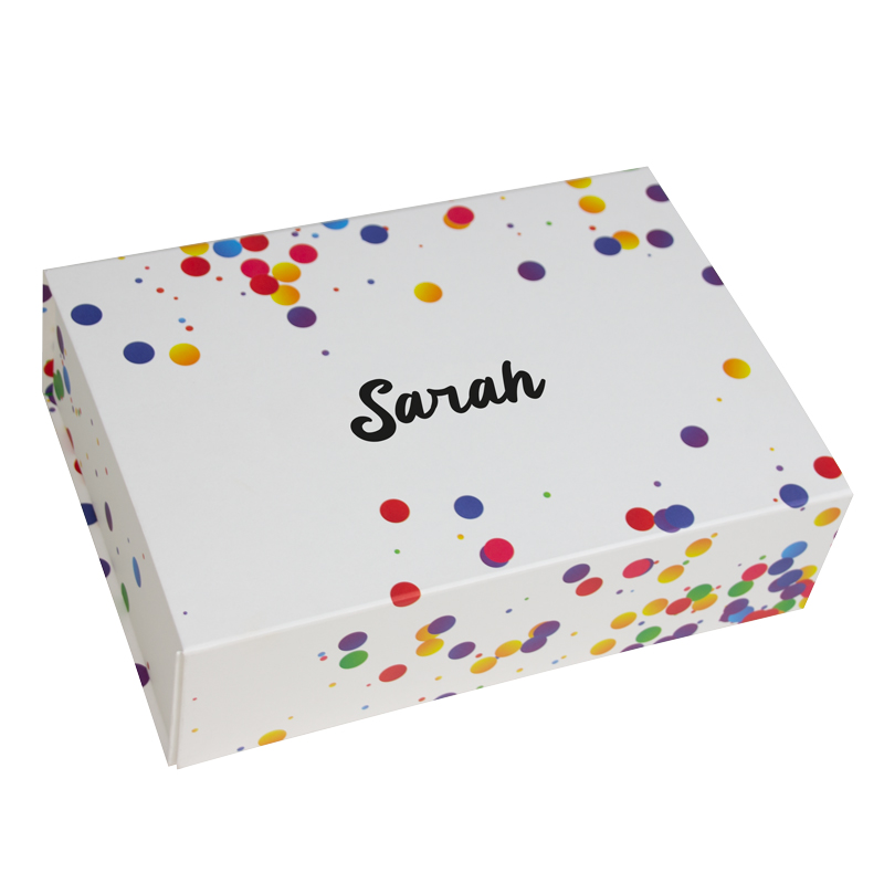 Confetti magnetic boxes - Sarah