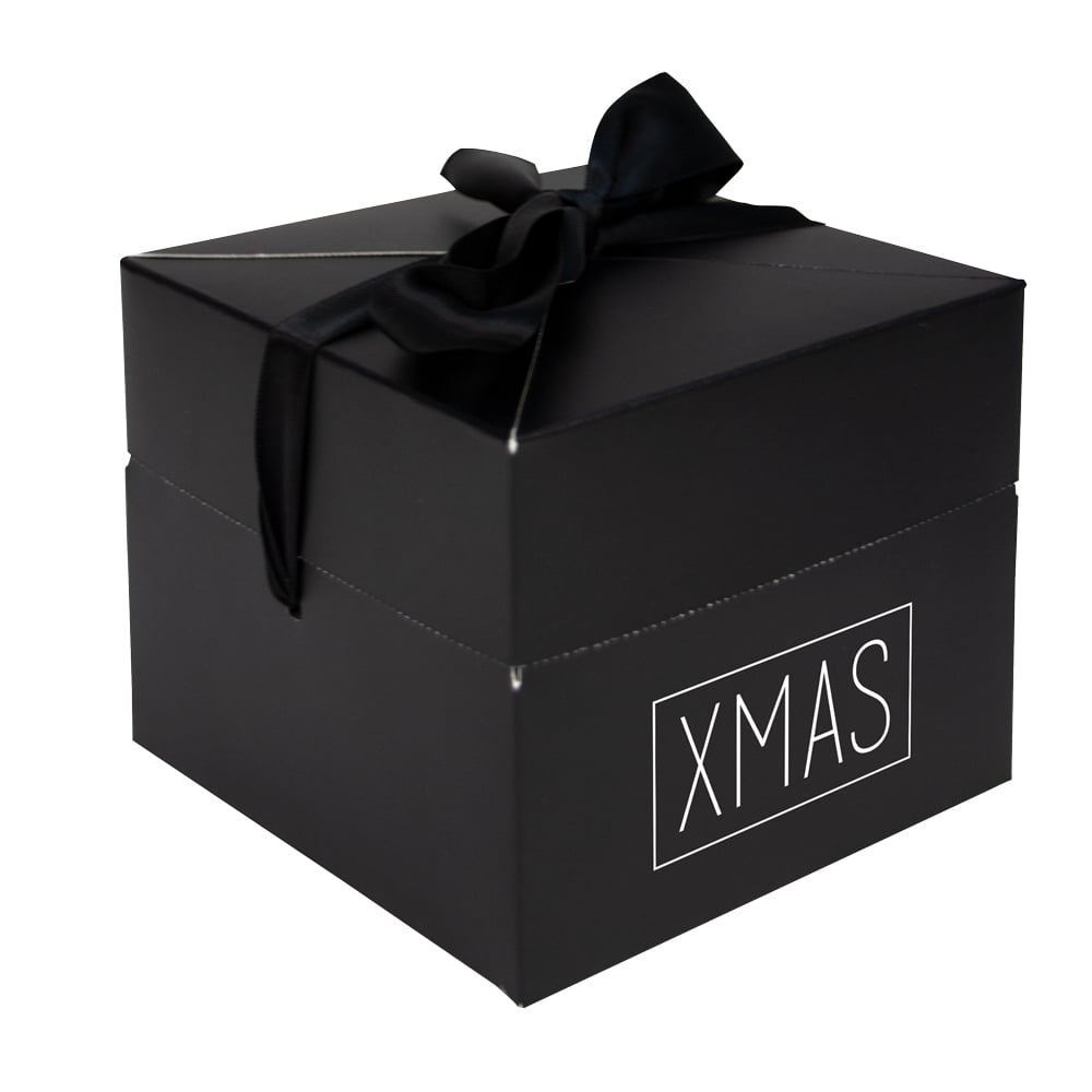 Kerst  pop-up dozen met sluitlint - XMAS