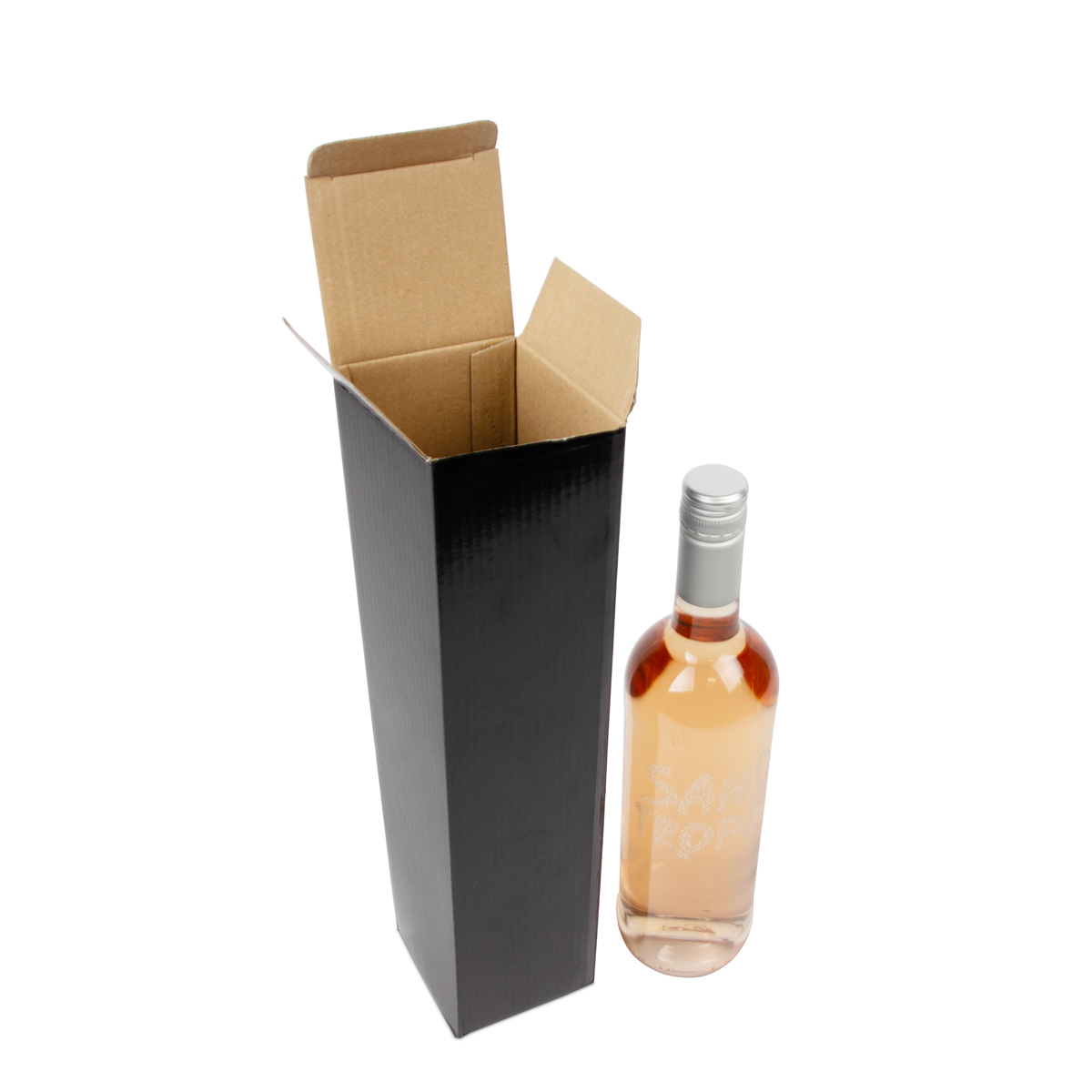 Weinflaschenboxen aus Pappe