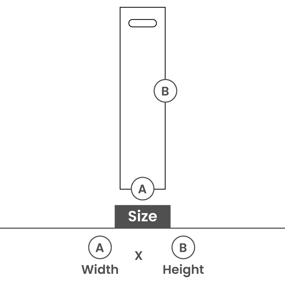 Plastic paraplutassen - Semi transparant