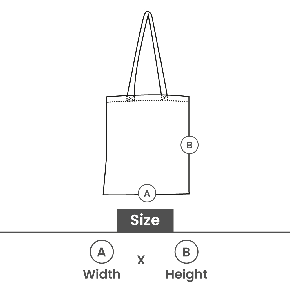 Foldable non-woven bags with long handles