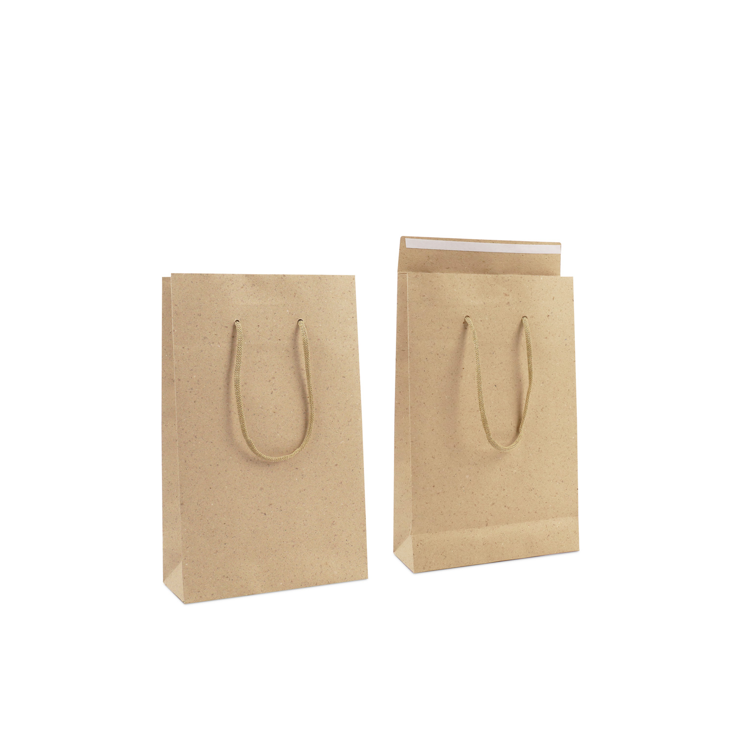 Sacs en papier de luxe avec rabat