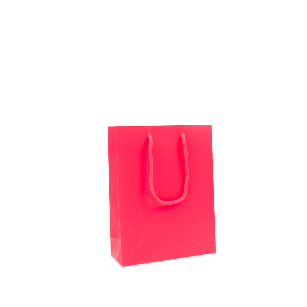 Luxury paper bags - Fluor matt