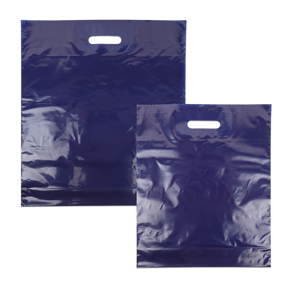 Budget plastic bags - Solid colours