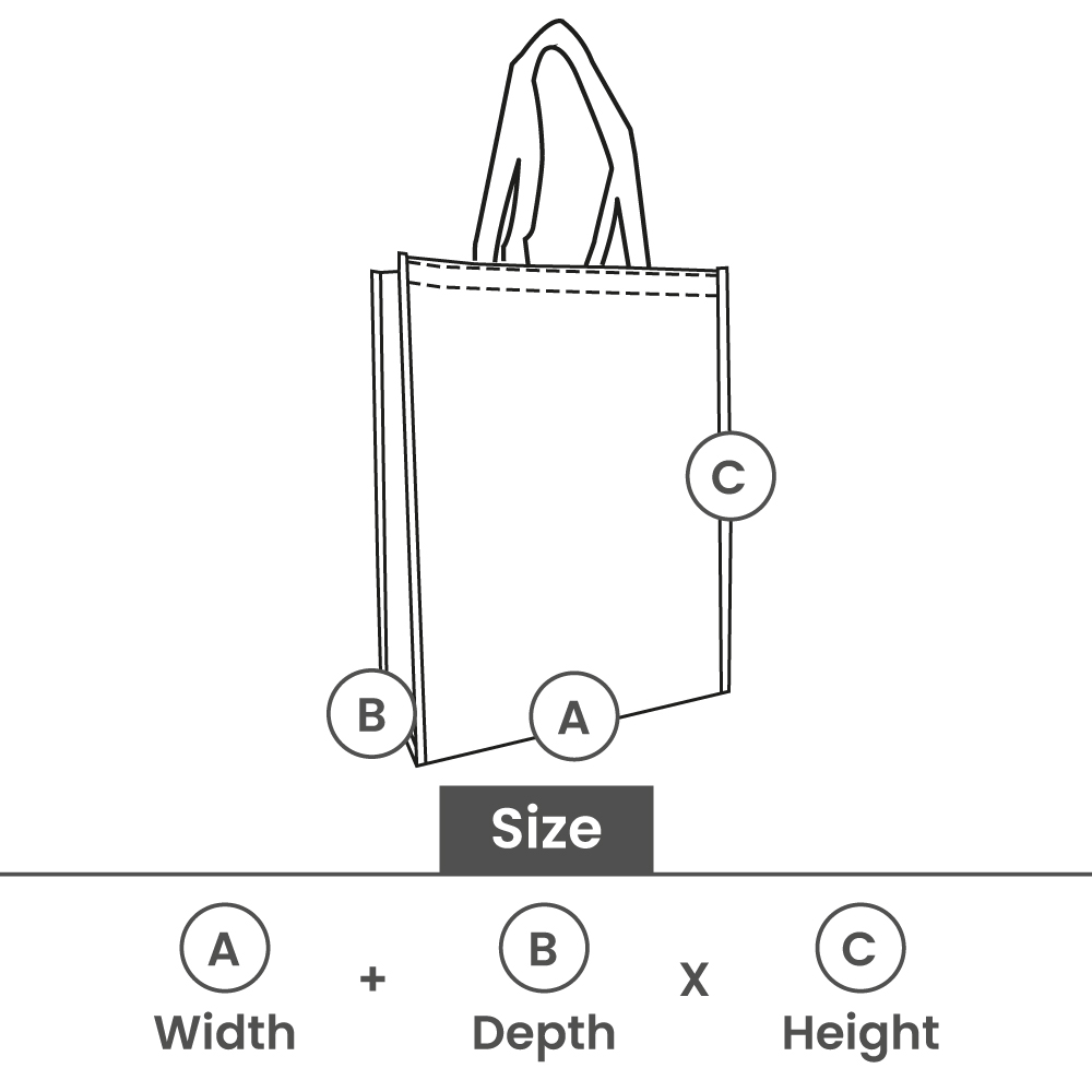 Non-woven boodschappentassen