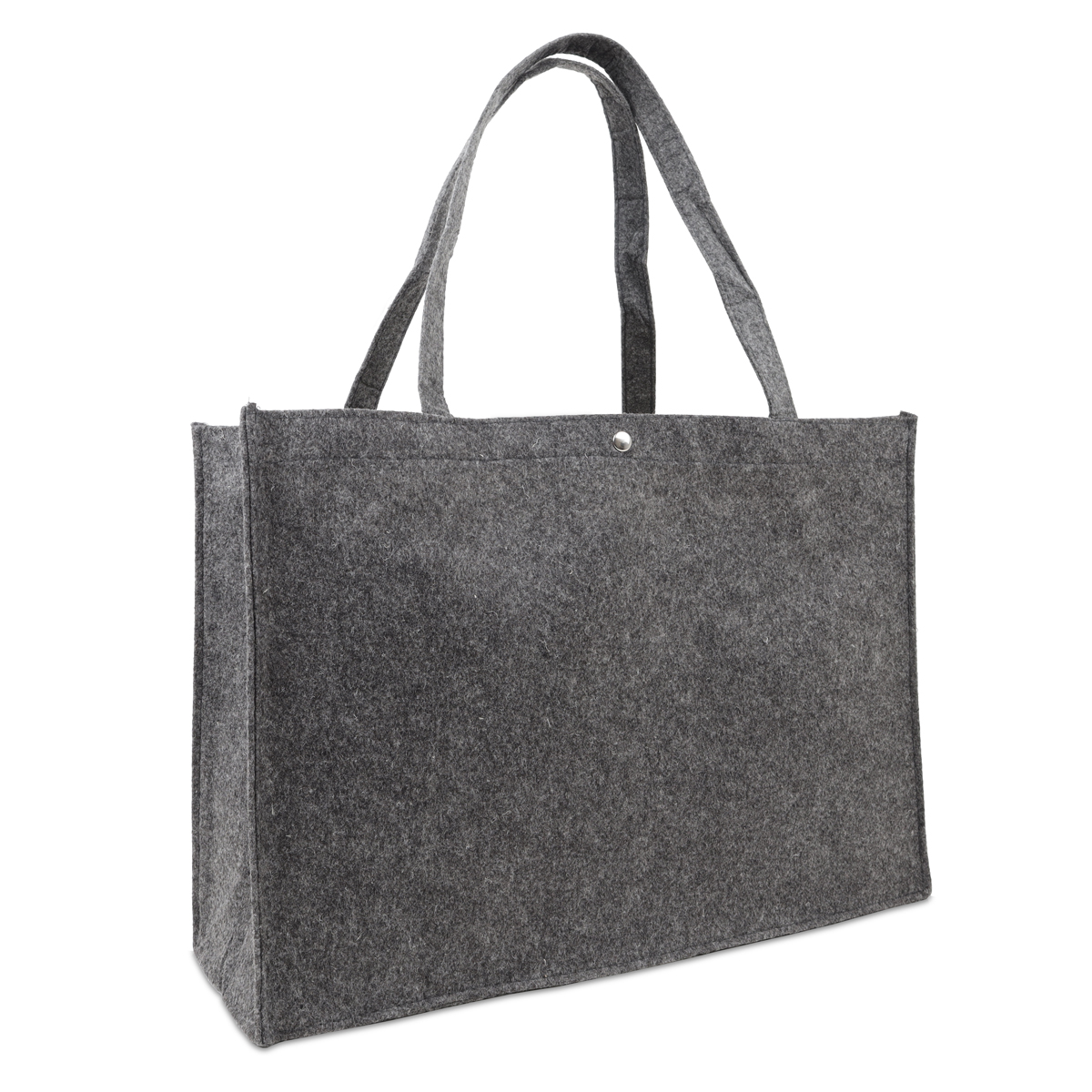 Felt bags with a press button 