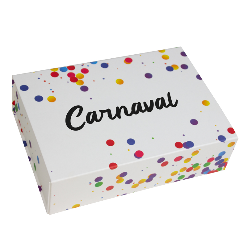 Boîtes aimantées de confettis - Carnaval 