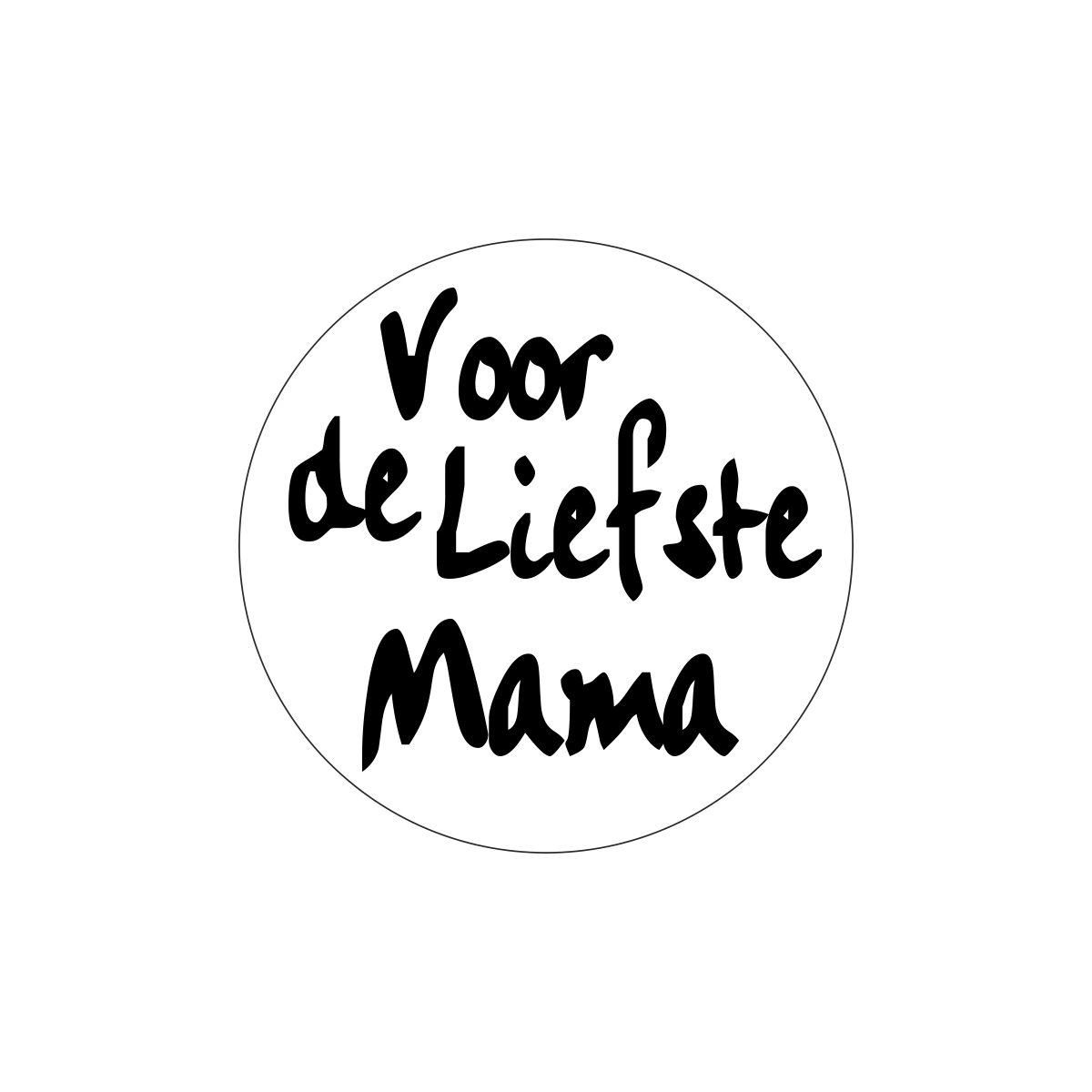 Labels - Voor de liefste mama