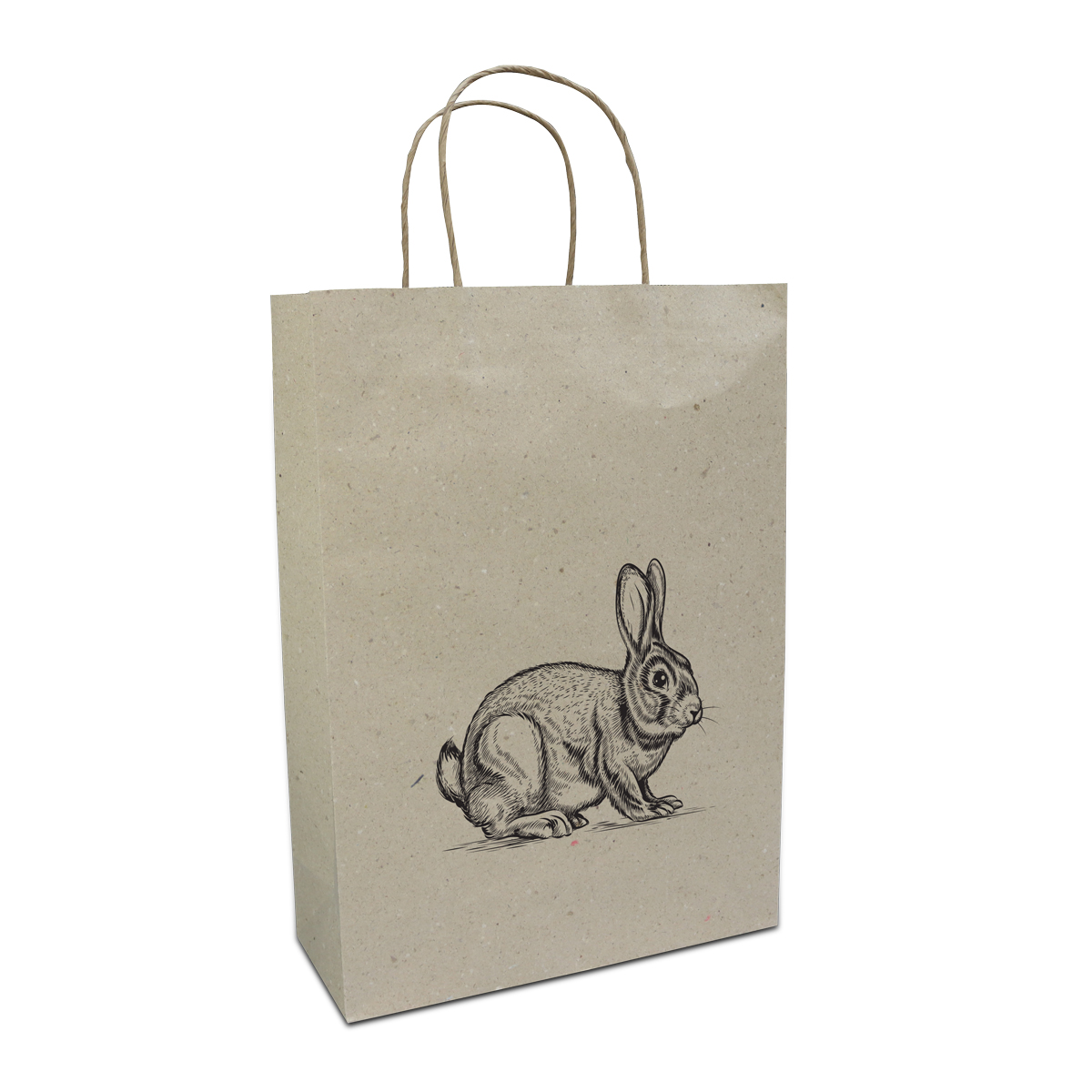 Twisted Easter ZEROTREE® grass bags - Bunny